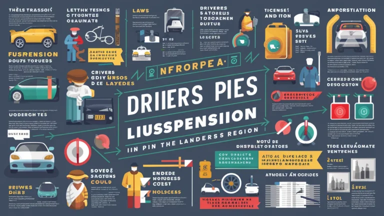 Driver’s License Suspension in Landes Laws, Reasons, and What Drivers Should Know