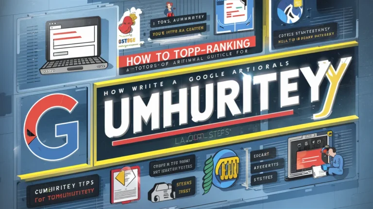 How to Write a Great Article for Top Ranking on Google The Ultimate Guide for “Cumhuritey”