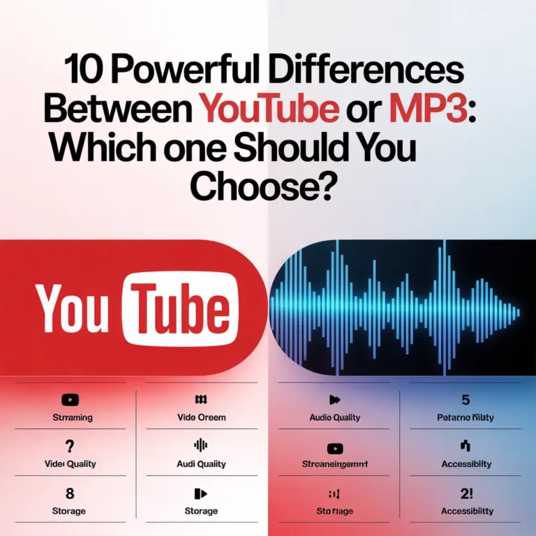 youtube or mp3