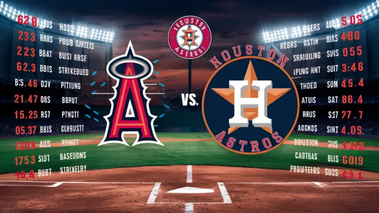 9 Powerful Insights from Los Angeles Angels vs Houston Astros Match Player Stats